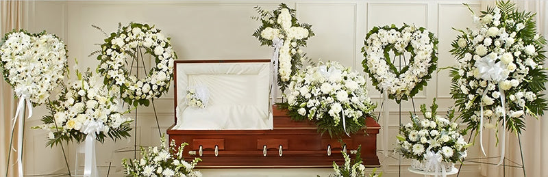 Funeral flowers collection