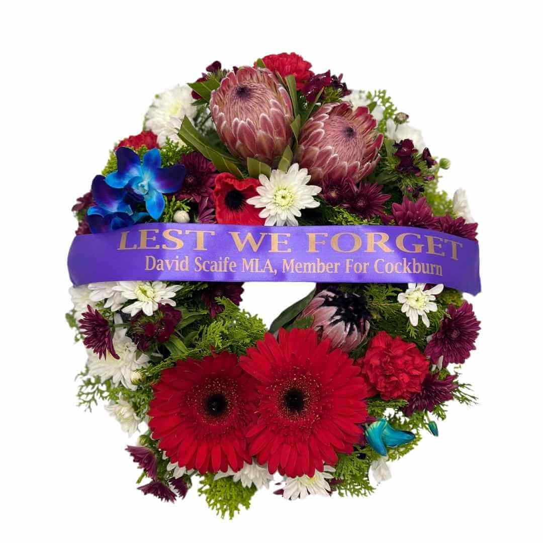Remembrance Day Wreath for
MLA