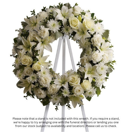 Serenity Wreath with stand