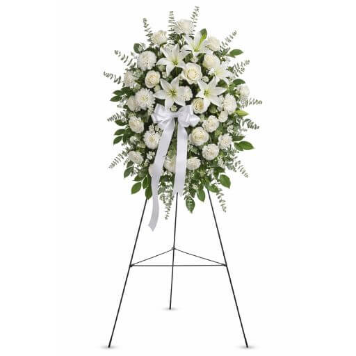 White Tribute Spray