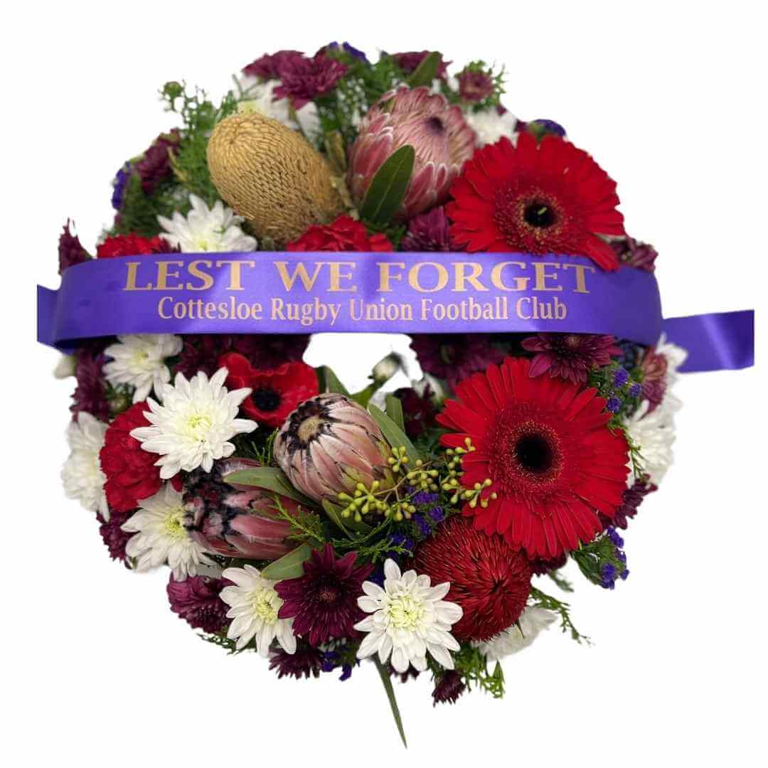 Wreath Cottesloe Rugby