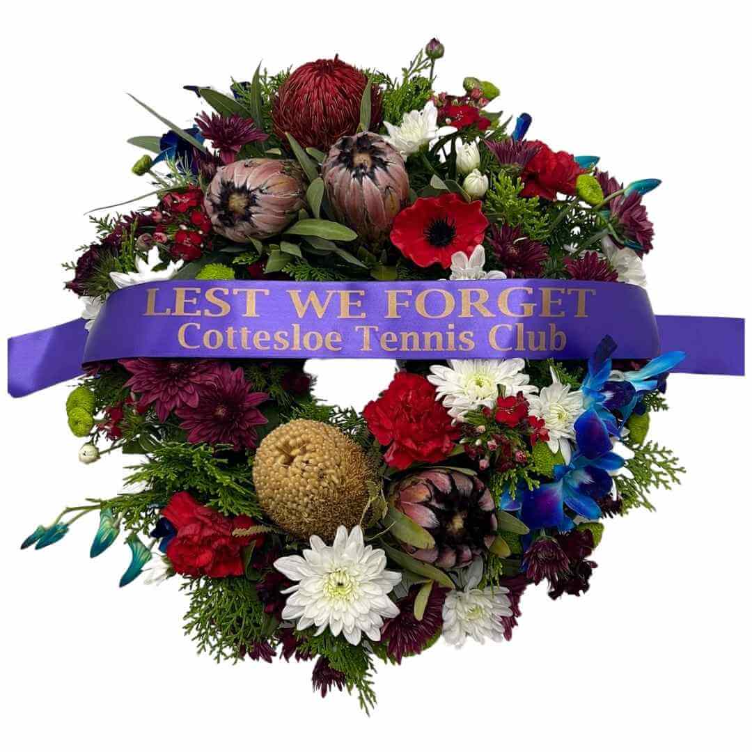 Wreath Cottesloe Tennis Club
