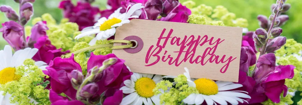 Birthday flowers collection