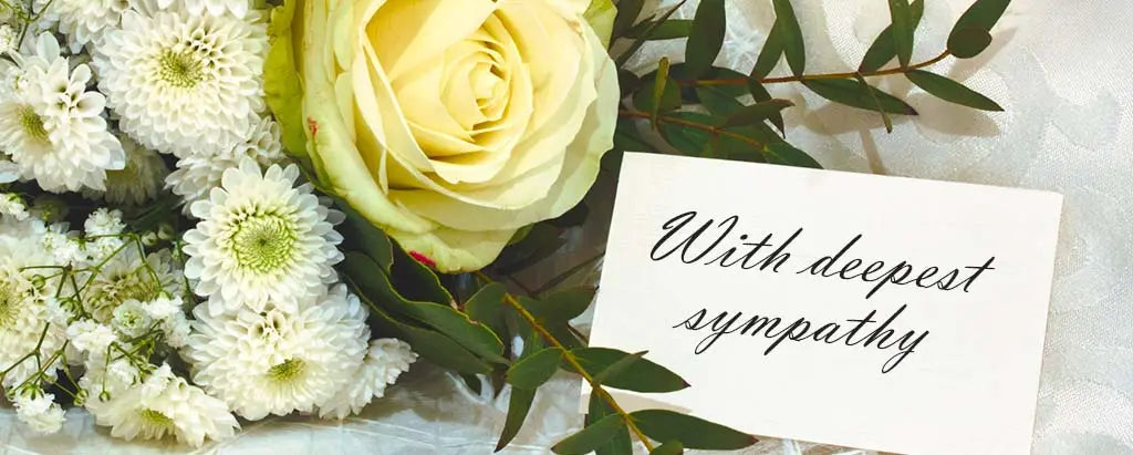 Sympathy flowers collection