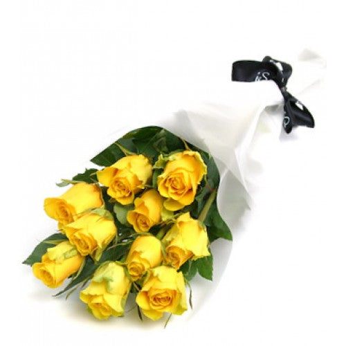 Bunch Of Yellow Roses from - Spearwood Florist