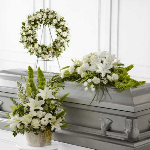 Funeral flower arrangements