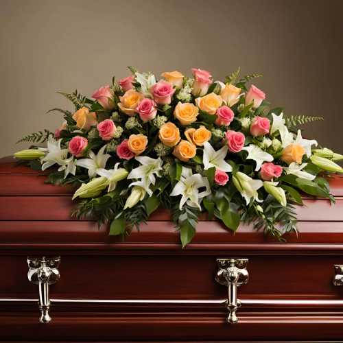 Coffin vs. Casket: Why It Matters for Funeral Floral Arrangements