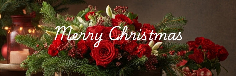 Christmas flowers and gifts