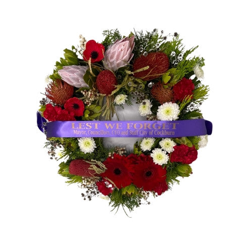 Anzac Day Wreath for the City of Cockburn