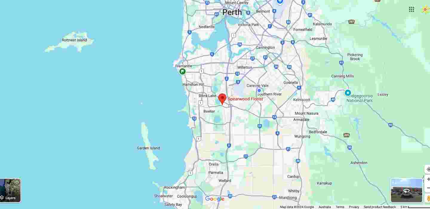 Map of spearwood florist